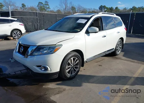 2015 Nissan Pathfinder Sl from USA, damaged, VIN 5N1AR2MN6FC662325